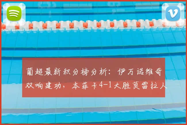葡超最新积分榜分析:伊万诺维奇双响建功,本菲卡4-1大胜莫雷拉人,2026赛季争冠悬念再起